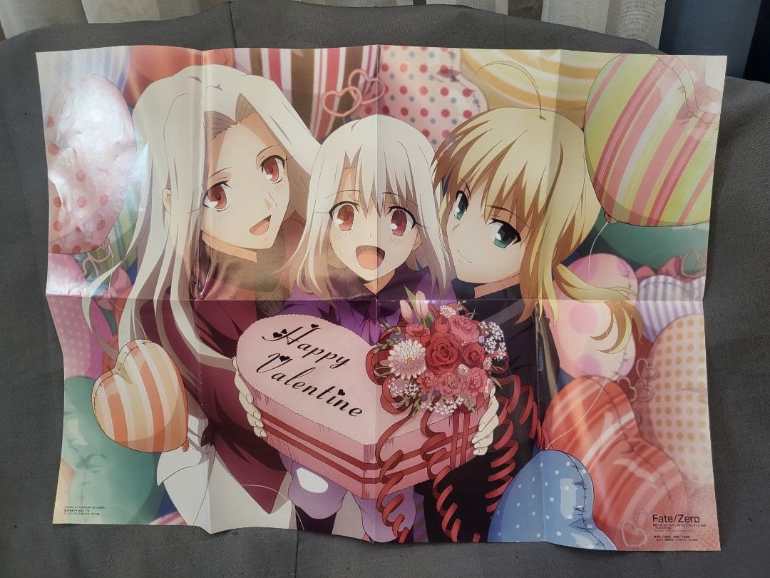 Fate/Zero × Haganai Back-to-Back Wall Poster (Category: Art & Prints) located in San Fernando. Submitted by jpmarketplace2023 (Listing ID 1337507758, Image 1). Description: 💚 All items are authentic from Japan. 💛 MOP: GCash (❌️ GCash Protect) 🩵 MOD: LBC only (❌️ S. Checkout, COD, COP) 💙 Meet-up: Vista Mall, San Fernando, Pampanga 💜 All items are on-hand. 🧡 First to pay gets the item first. ❤️ Breakable items are packed with care and caution