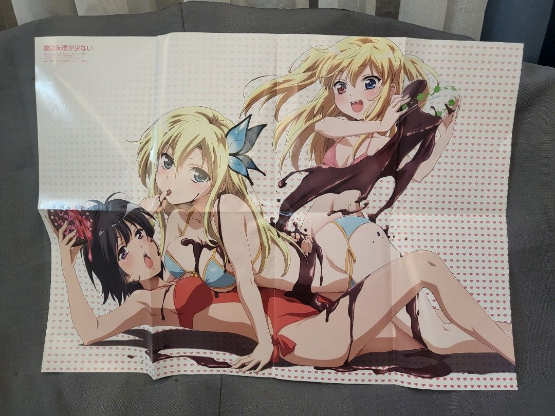 Fate/Zero × Haganai Back-to-Back Wall Poster (Category: Art & Prints) located in San Fernando. Submitted by jpmarketplace2023 (Listing ID 1337507758, Image 2). Description: 💚 All items are authentic from Japan. 💛 MOP: GCash (❌️ GCash Protect) 🩵 MOD: LBC only (❌️ S. Checkout, COD, COP) 💙 Meet-up: Vista Mall, San Fernando, Pampanga 💜 All items are on-hand. 🧡 First to pay gets the item first. ❤️ Breakable items are packed with care and caution