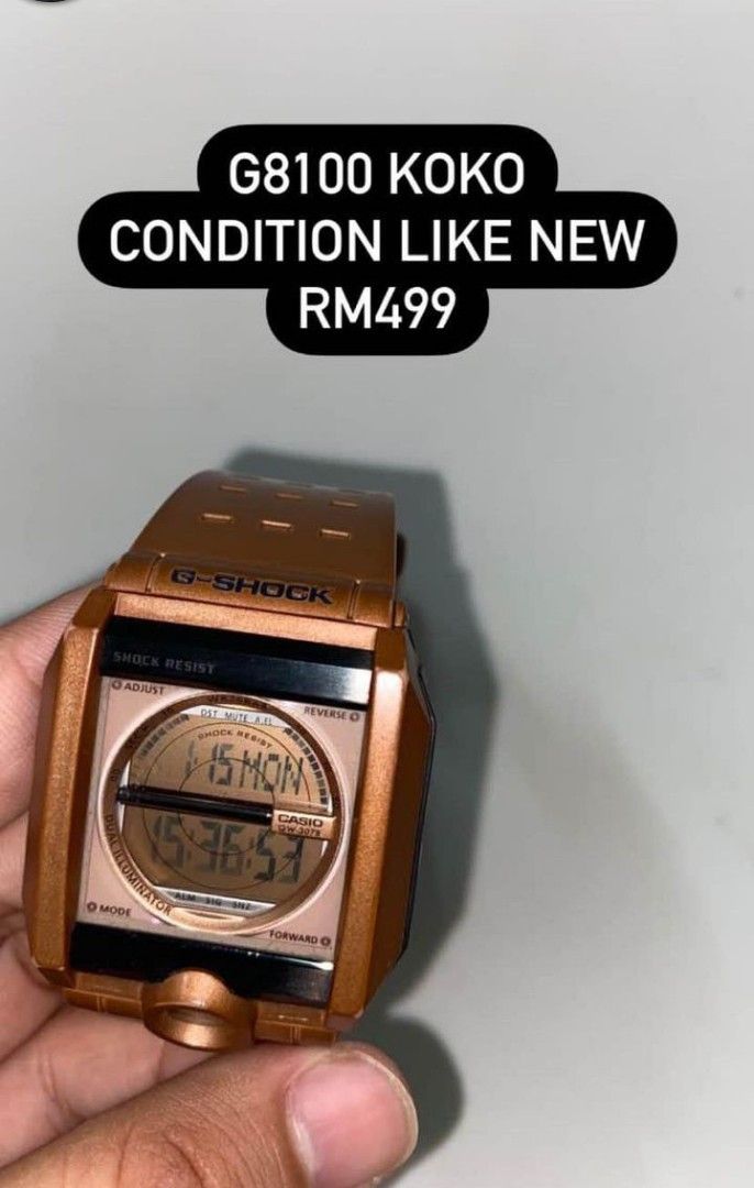 G SHOCK G8100 USED Men s Fashion Watches Accessories Watches on Carousell