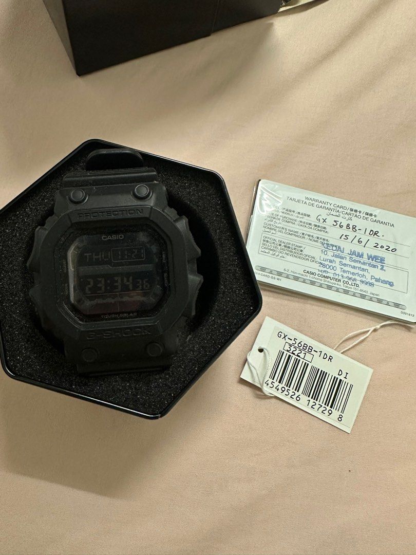 G shock petak king gx56bb Men s Fashion Watches Accessories Watches on Carousell