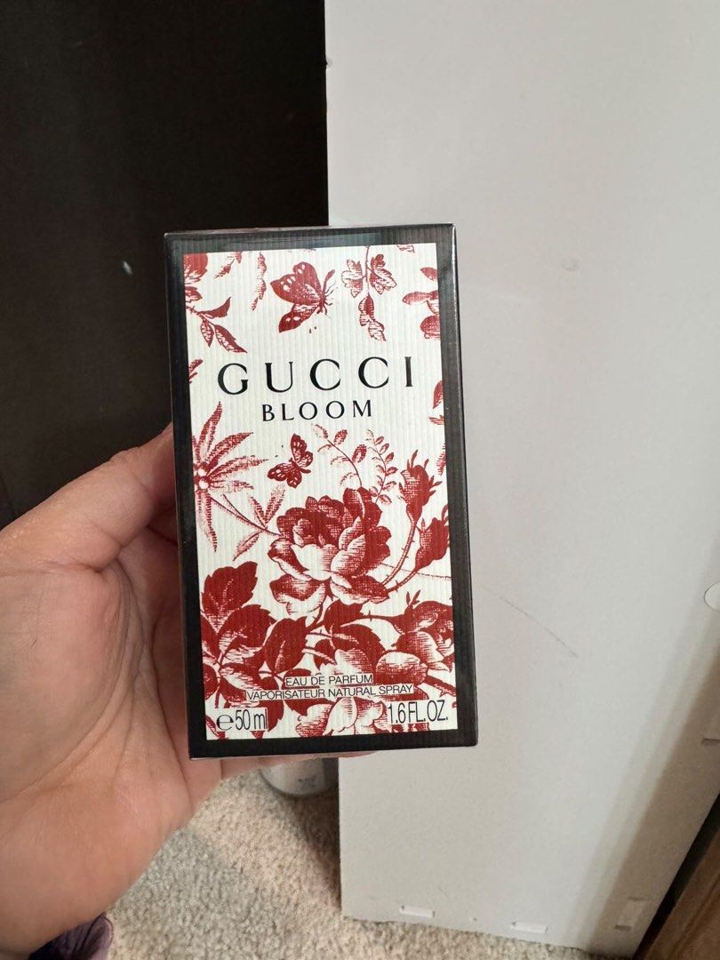 Gucci Bloom EDP 50ml (Category: Fragrance & Deodorants) located in Bacolod City. Submitted by silvermannequin (Listing ID 1337452049, Image 1). Description: Brandnew/Sealed From US - Arrival Jan 2025.