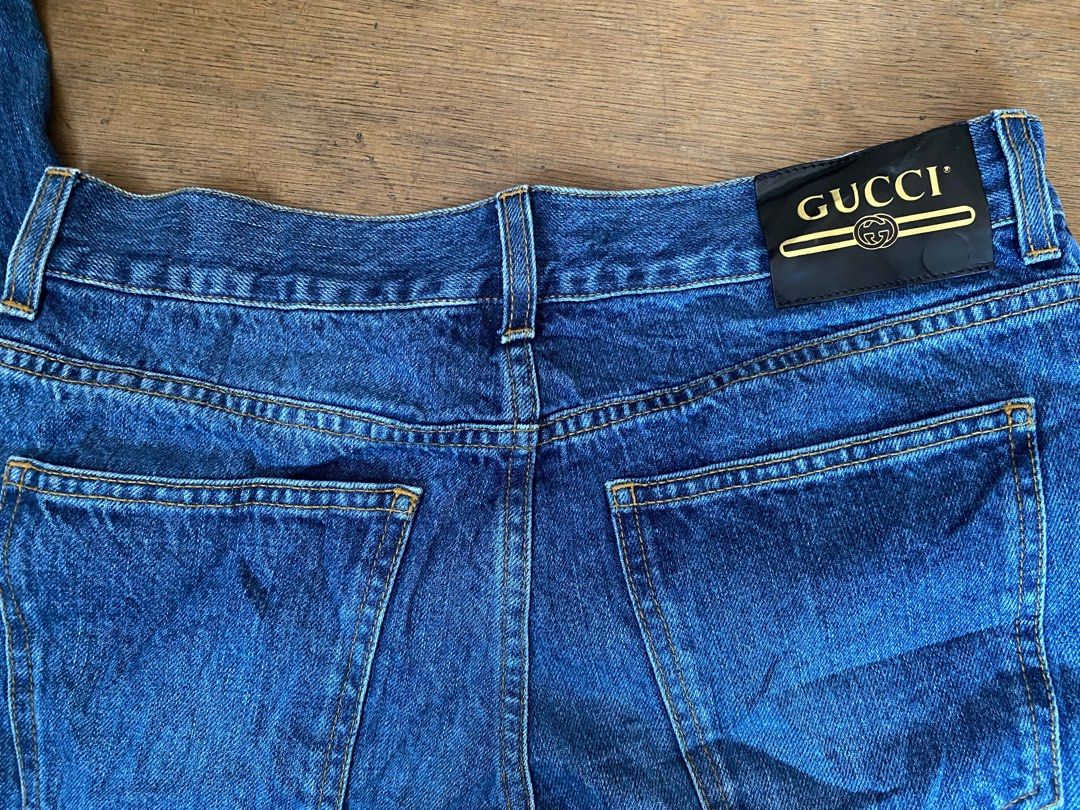 Gucci jeans couture deals
