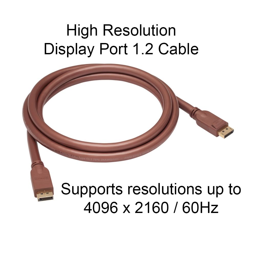High Resolution Display Port 1.2 Cable632261846428191128