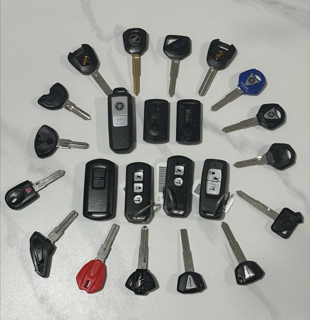key’s Kawasaki bike key zx14 zx4 zx4rr zx10 , Motorcycles, Motorcycle