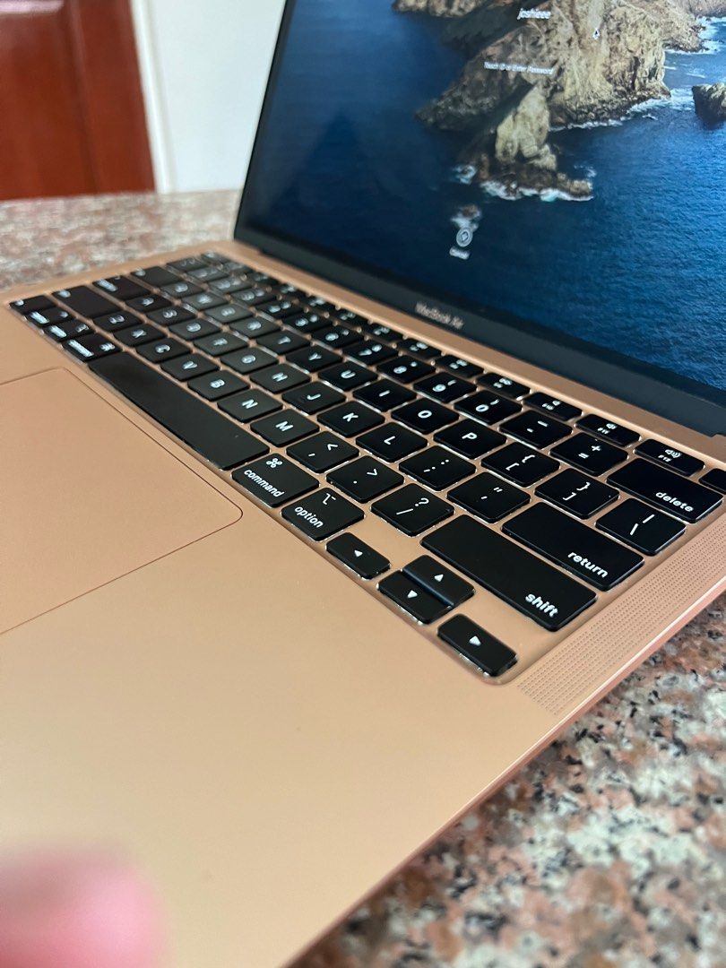 Macbook air 2020 retina (Category: Laptops & Notebooks) located in Quezon City. Submitted by tyler8. (Listing ID 1337420840, Image 2). Description: Ptpa “Rush! Rush!” Contact me: 09051195953 Macbook air 2020 retina -21,000 Open for swap( ios) All are perfectly working Check all you want upon meetup Honest issue “Sign of usage” For meetup: Marikina area, gateway cubao, eastwood, uptc..