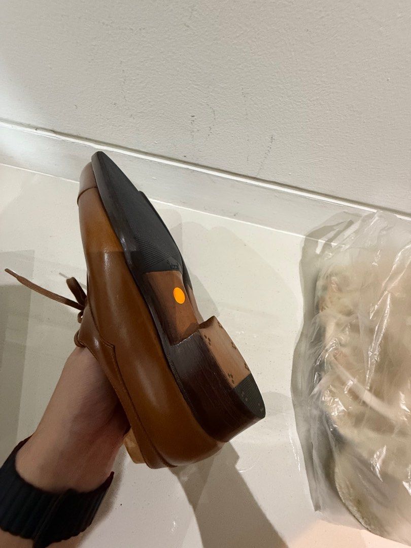 Maftei Dress Shoes custom shoe tree and vibram sole replacement