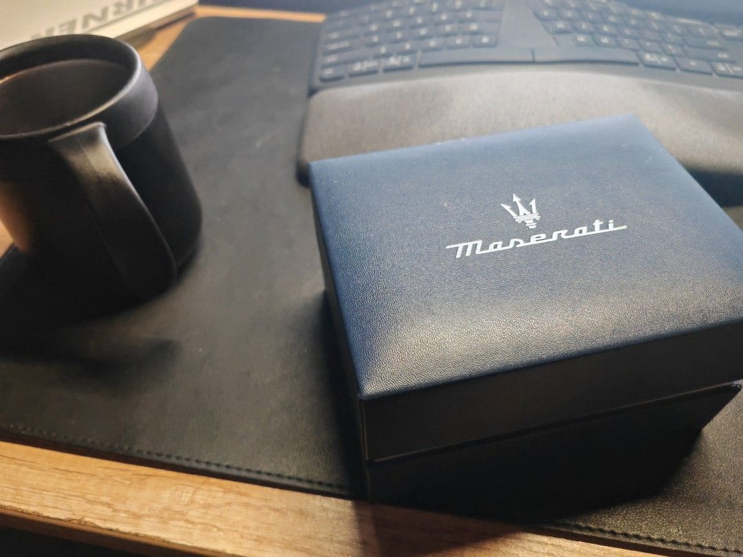 Maserati watch brand new (Category: Luxury Watches) located in Las Pinas. Submitted by kingtopper (Listing ID 1337585909, Image 2). Description: Maserati Attrazione 43mm Brand new and unused Japan quartz movement Stainless steel.