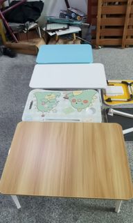 Rabbit Foldable Table Anti-slip Bed Mini Table Laptop Study Table Meja ...