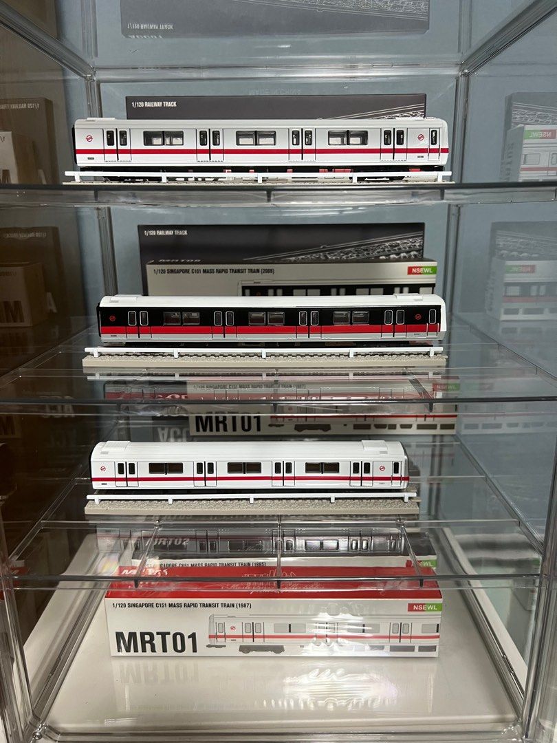 Train Model (Category: Vehicle & Diecast Models) located in Singapore. Submitted by agag6 (Listing ID 1337463413, Image 1). Description: MRT Display Die Cast (Brand New Sealed) $88 per set - Train + Track 1) C151 First Gen Train (1987) - 1 set remaining 2) C151 First Gen Refurbished Train (2006) - Sold Out 3) C651 Siemens Second Gen Train - sold out Interested do let me know. Price Negotiable👍.