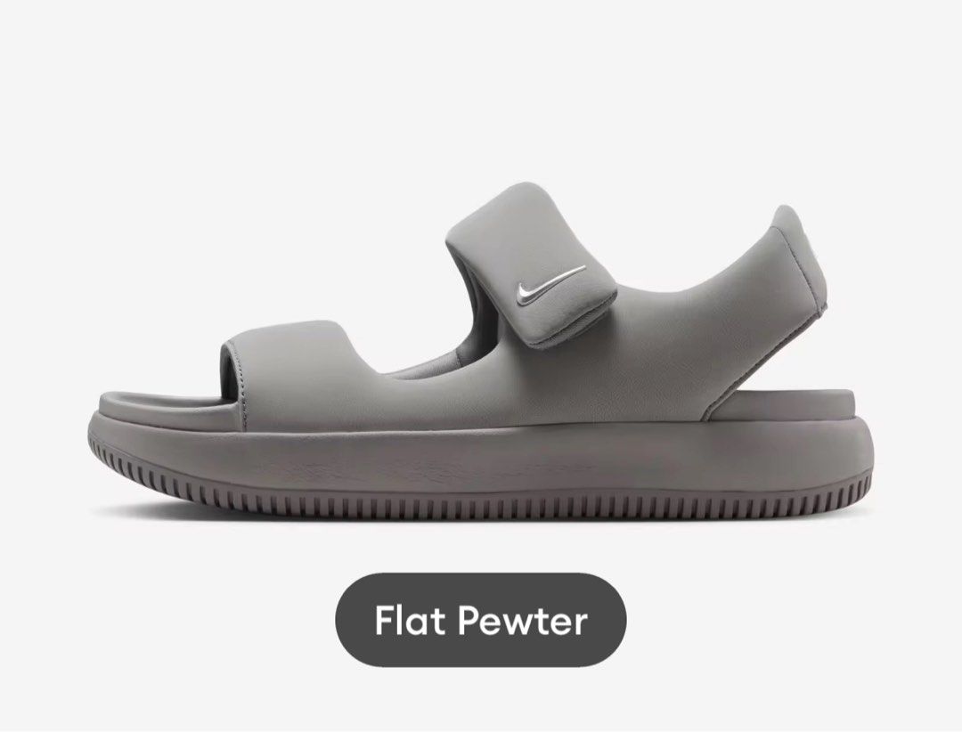 Nike Calm Sandals 100% Original (Category: Flats & Sandals) located in Antipolo. Submitted by macjoy (Listing ID 1337564406, Image 3). Description: RFS: The size is a bit too big for me—I’m only a 24cm, but this is 25cm. Feel free to make an offer, and I might consider accepting it since I’m not sure what to do with this pair..