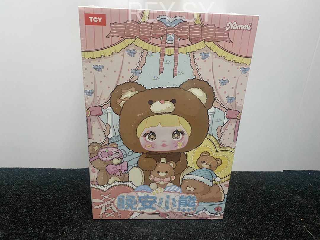 Nommi Good Night Bear 400% Series Plush Blind Box (Category: Plushies & Soft Toys) located in Manila. Submitted by reysyzz (Listing ID 1337482976, Image 3). Description: Nommi Good Night Bear 400% Series Plush Blind Box ✧ All items are brand new and unopened ₱2700 single box ONLY LOC: Binondo, Manila MOP: Gcash or Bank Transfer MOD: Lalamove or J&T PM for more queries 💞.