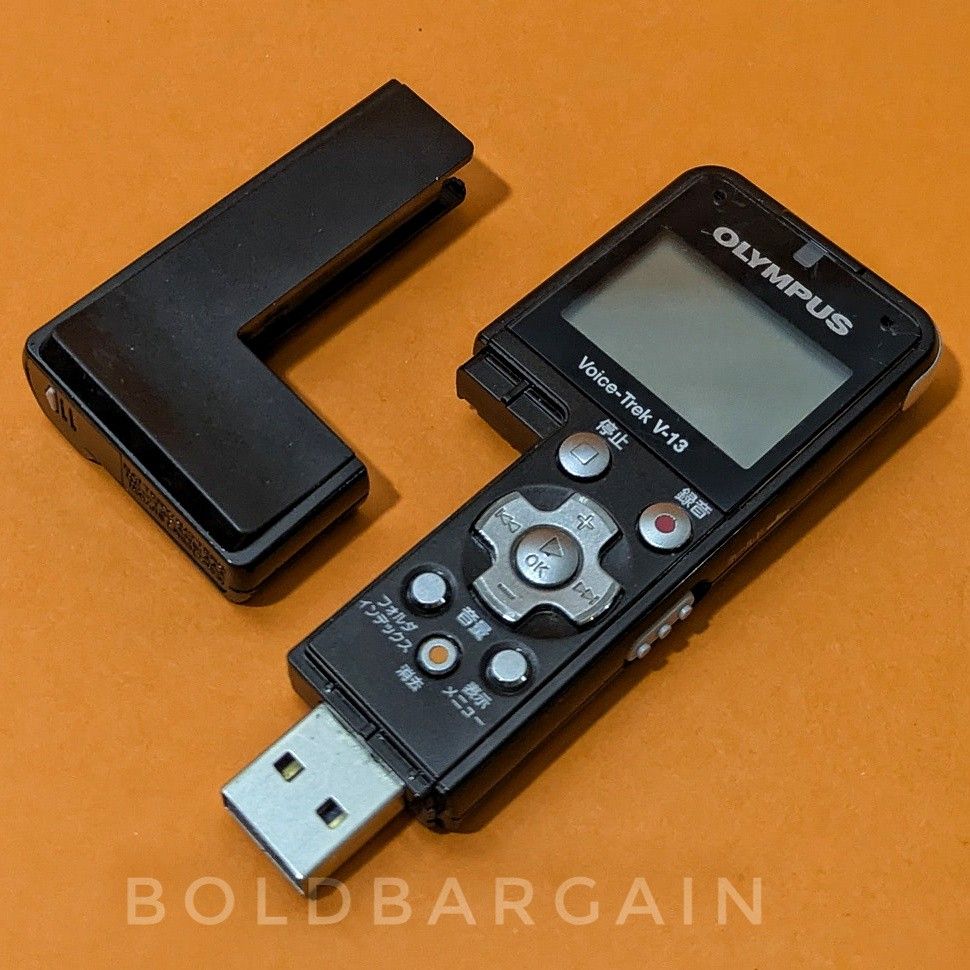 OLYMPUS Voice Trek V-13 Stereo / Mono WMA Voice Recorder Player upto 69 hours Recording63235058697347111