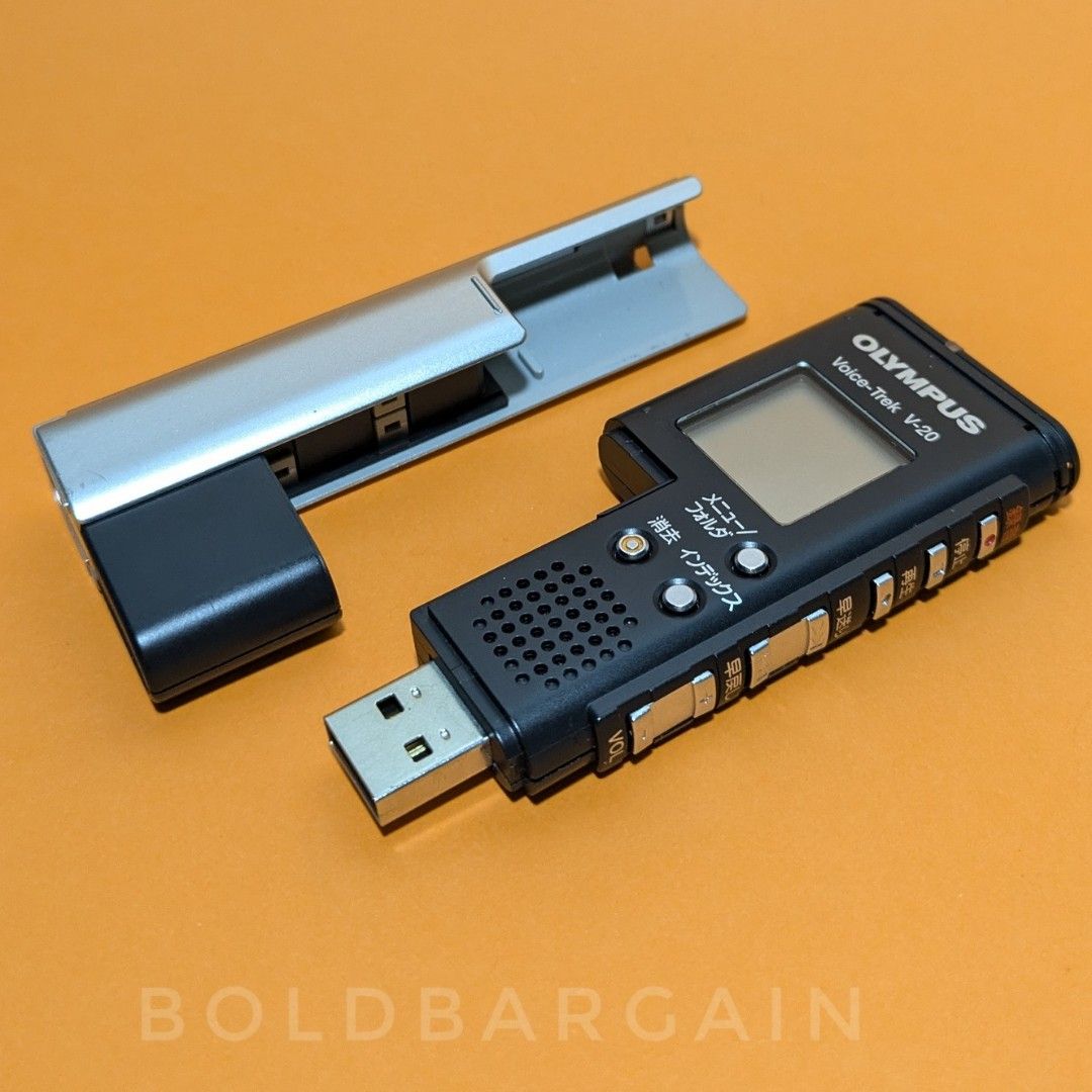 OLYMPUS Voice Trek V-20 Stereo / Mono WMA Voice Recorder Player upto 45 hours Recording63235058722050111