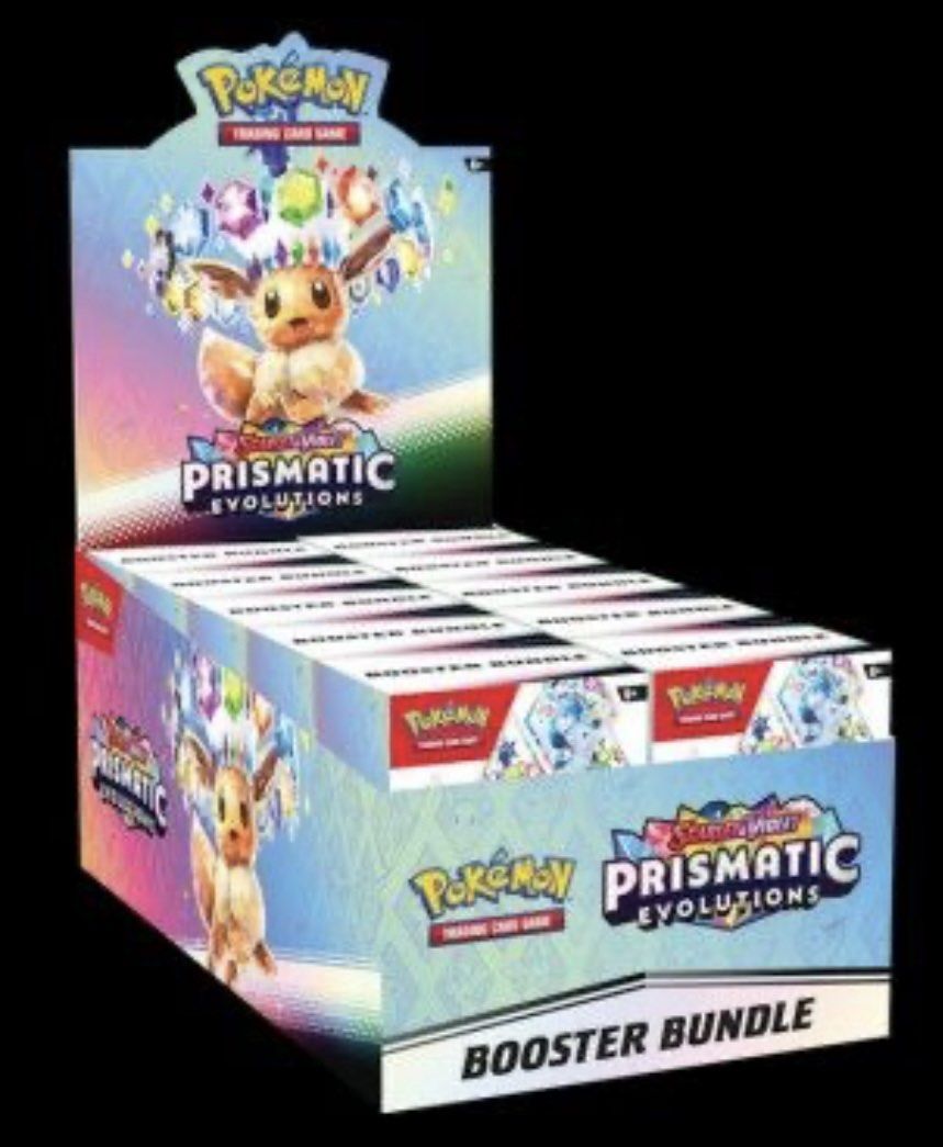 POKEMON SV8.5 PRISMATIC EVOLUTION EEVEE SET, Hobbies & Toys, Toys & Games  on Carousell