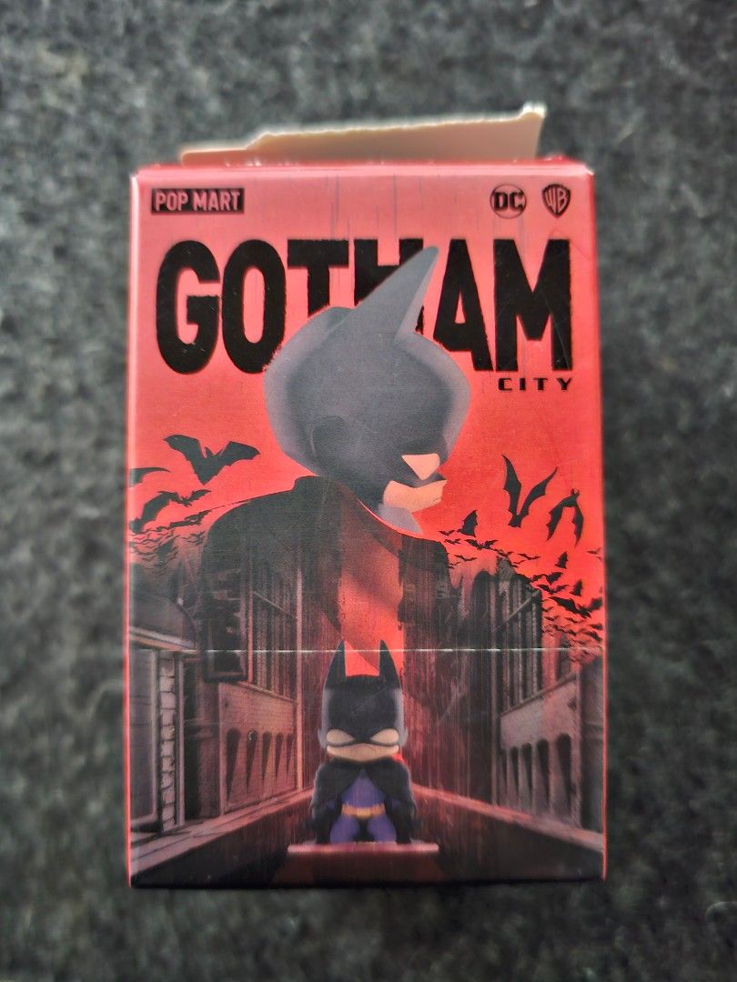 POPMART GOTHAM CITY BATMAN 1966 DC (Category: Designer & Blind Box Toys) located in Manila. Submitted by naserrano (Listing ID 1337574481, Image 3). Description: POPMART GOTHAM CITY BATMAN 1966 DC Bought at Popmart Taiwan (Nov. 18, 2024) was trying to get a different batman but I got this instead. Already opened but in excellent condition. PM for sure buyers. thanks..
