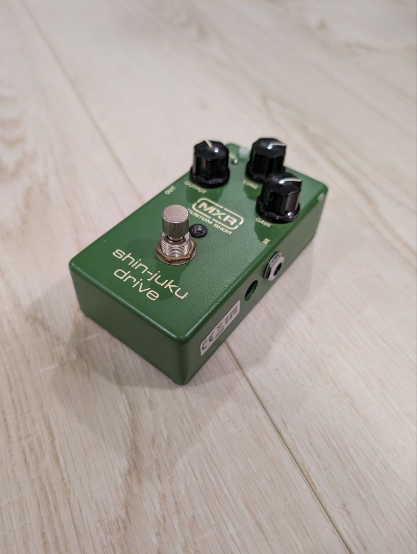 ギター MXR custom shop / shinjuku drive MXR Custom Shop Shin-Juku Drive overdrive demo w Suhr Tele