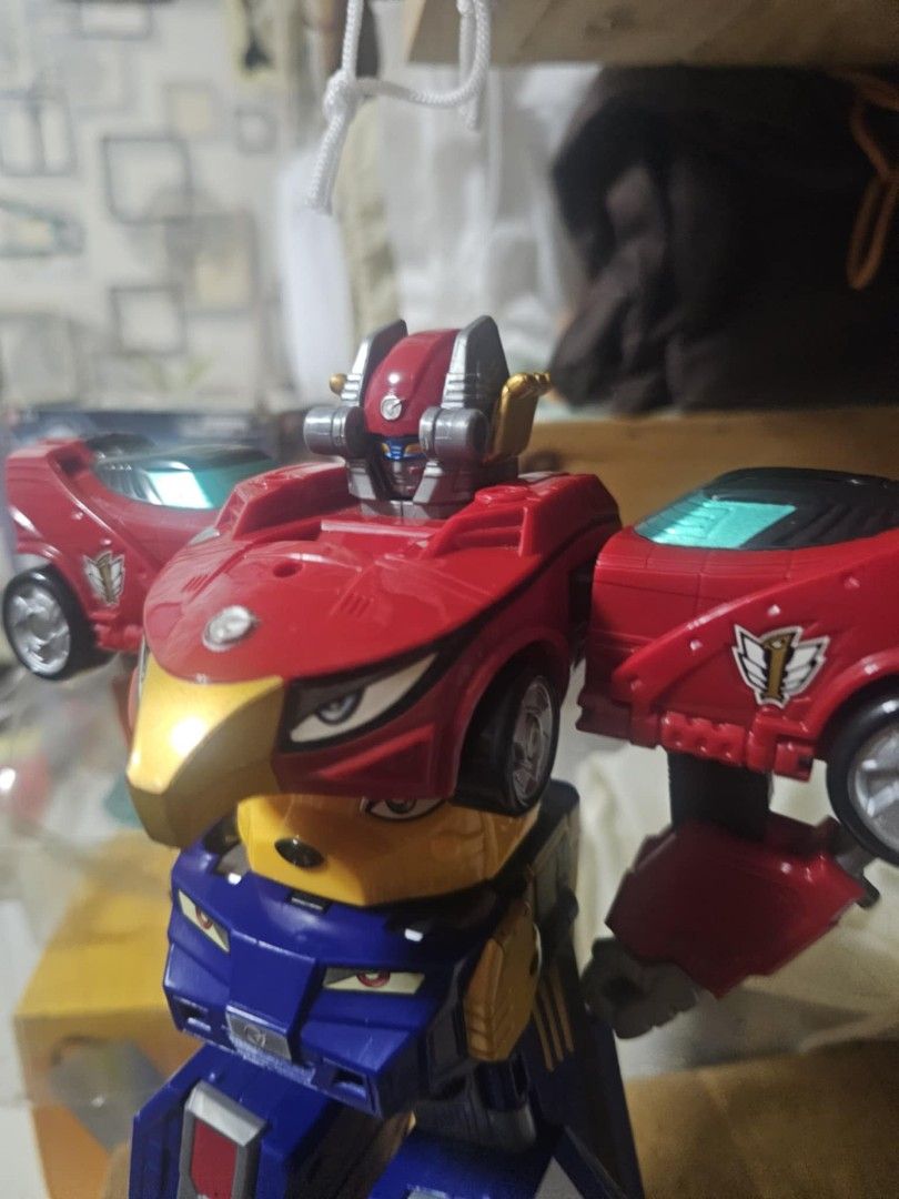 Rare toy power rangers high octane mega zhord original bandai collectors item (Category: Action & Battle Toys) located in Cabanatuan. Submitted by jeroboy345 (Listing ID 1337549356, Image 3). Description: decluttering not in a rush honest issue (minimal scratches barely noticeable, missing cell sword).