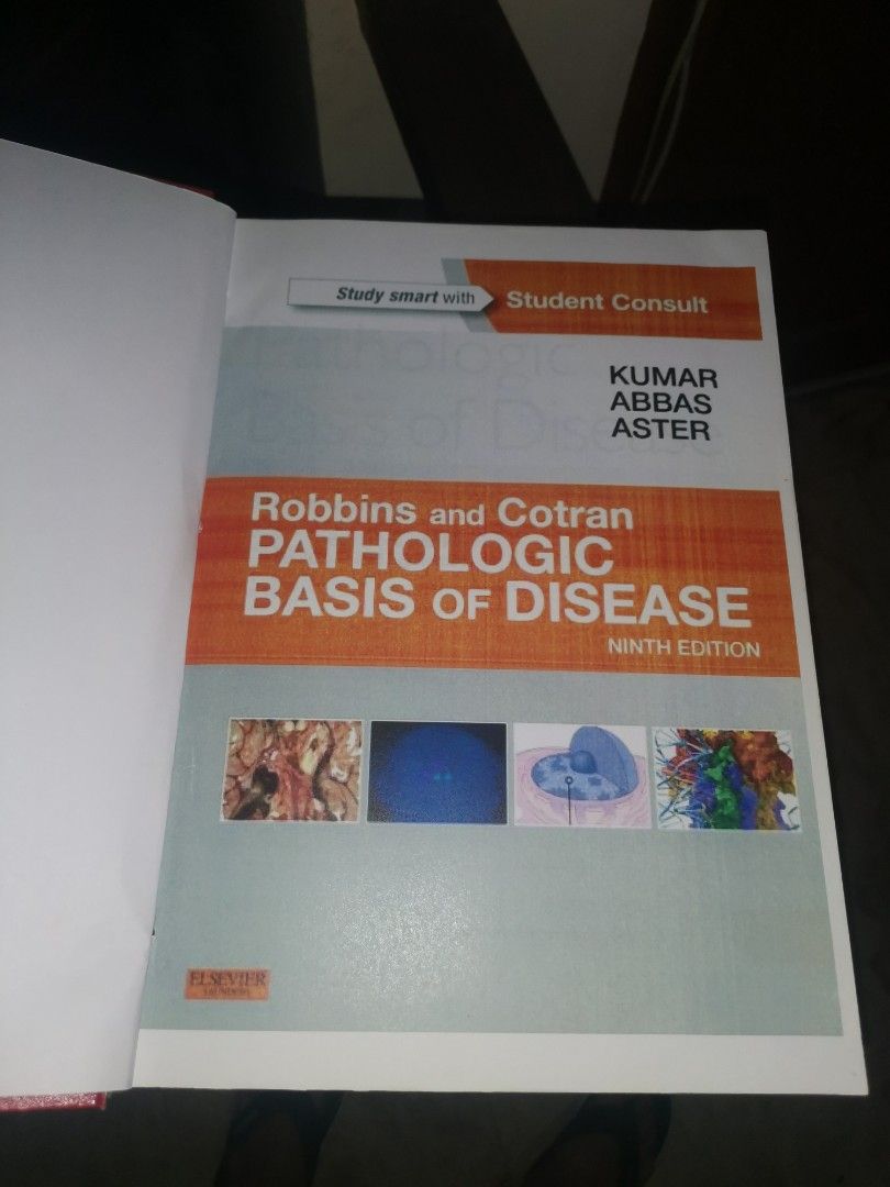 Robbins & Cotran Pathologic Basis of Disease 9th Edition (Category: Textbooks) located in Valenzuela. Submitted by cesellsout (Listing ID 1337524422, Image 1). Description: 📣 For Sale: Robbins & Cotrans 9th Ed Pathologic Basis of Disease Reprint po ito pdf Mura na po ito compare magpaprint na colored 2pesos/page + Hard Bound RFS: emptying shelf po shipping via J&T, lalamove muna po MOP: Gcash, cash, bdo/bpi Please feel free to chat for more info