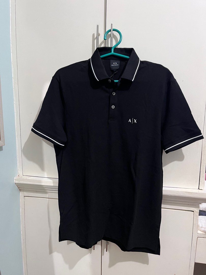 Mens armani polo shirt sale online