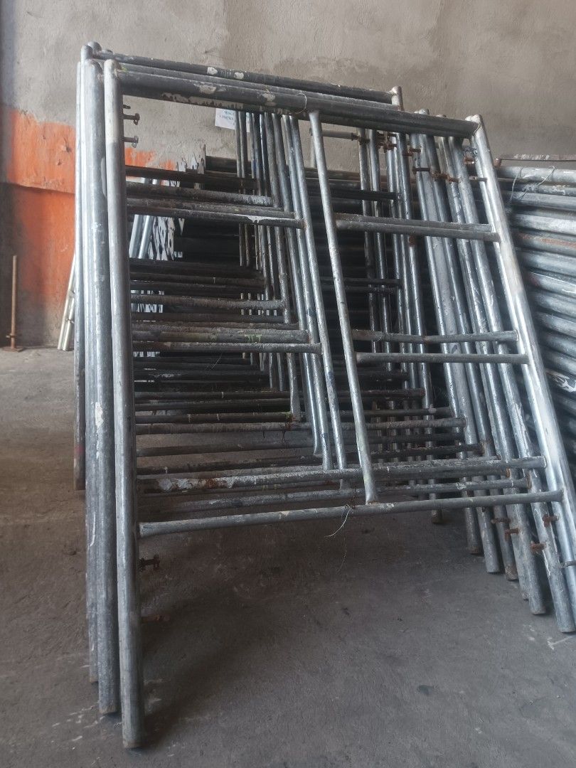 Scaffolding REKTA fabrication (Category: Construction & Building Materials) located in Valenzuela. Submitted by elizabeth.nietes (Listing ID 1337492191, Image 1). Description: SALE ‼️ SALE ‼️ 💯 SCAFFOLDING SET SCH 20/40 SET INCLUSION 2 HFRAME 2 CROSSBRACE 4 JOINTPINS REKTA TAYO SA PAGAWAAN PRICE STARTS @ 1,649 / SET 🤙 TARA USAP TAYO SABAY DEAL ALSO AVAILABLE STEEL PLANKS LADDER CASTER WHEEL FOR ORDERS OR INQUIRY CALL / PM/ VIB..ER : 0927 342 84