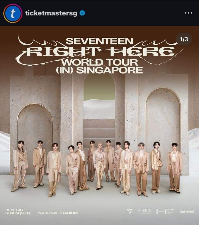 SEVENTEEN RIGHT HERE 気持ち良く WORLD TOUR ラバーバンド