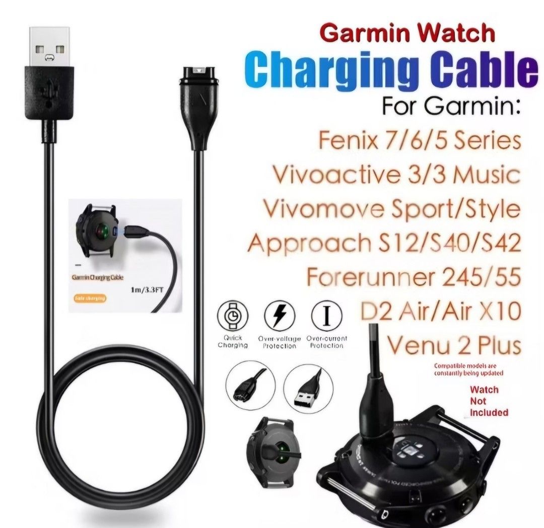 Garmin vivoactive charger cable online