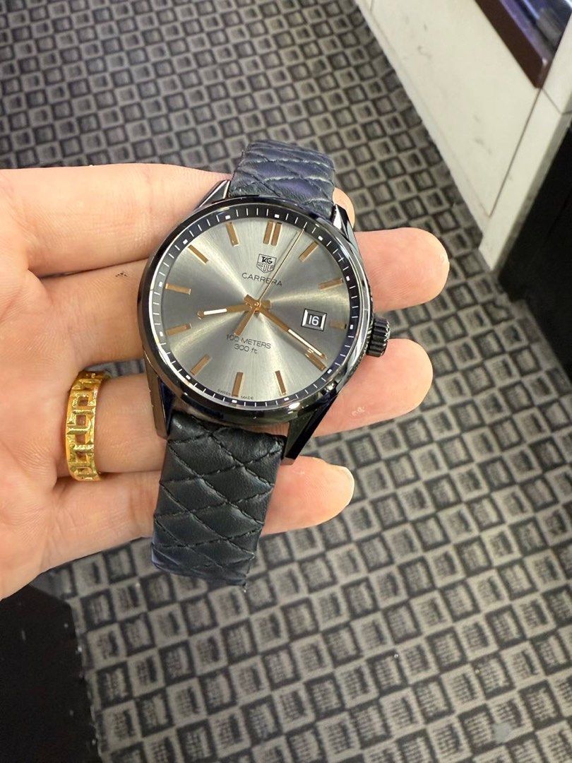 TAG HEUER CARRERA SWISS MADE CARA DELEVINGNE SPECIAL EDITION WAR101A Men s Fashion Watches Accessories Watches on Carousell