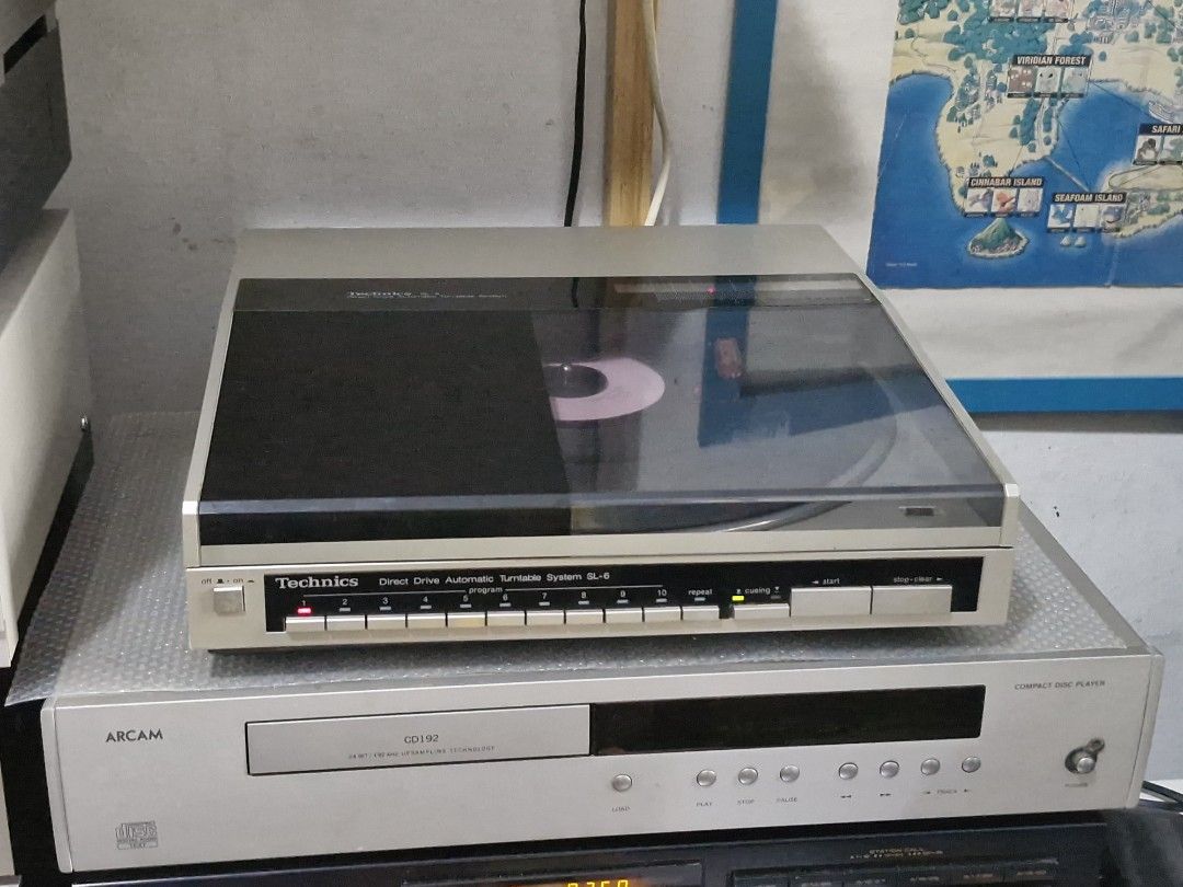 Technics SL-6 Direct Drive Fully Automatic Linear Tracking Programmable ...