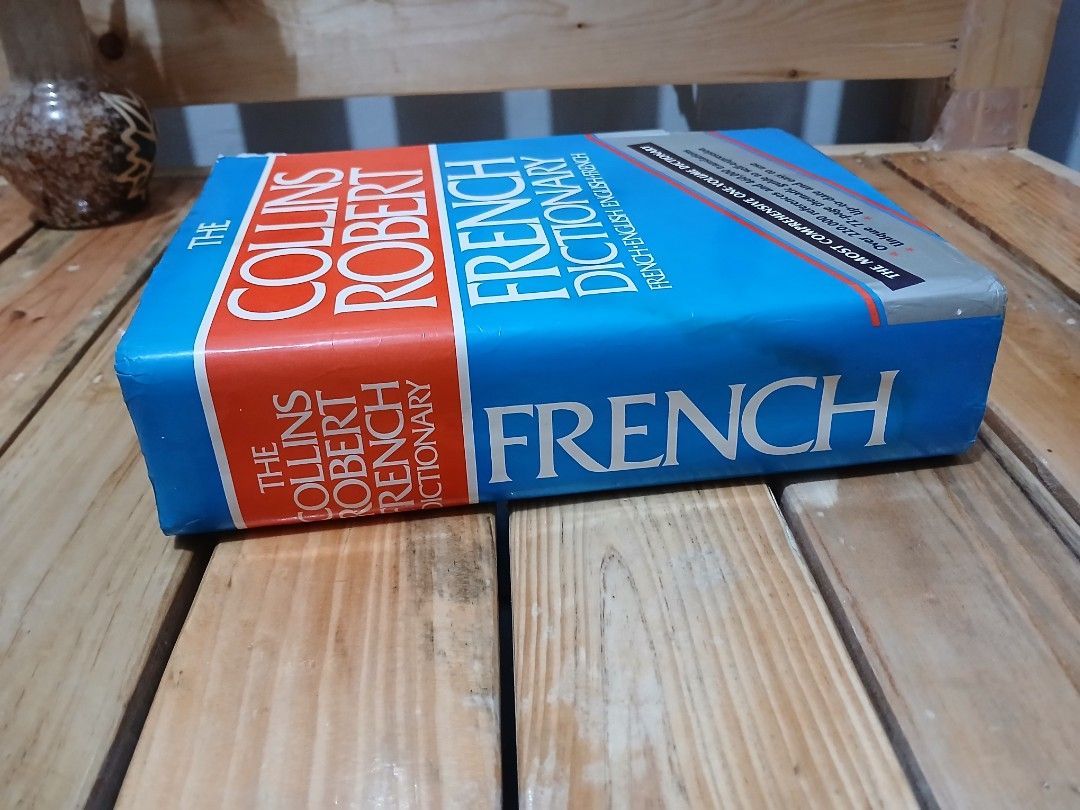 The Collins Robert French Dictionary (Category: Textbooks) located in Manila. Submitted by dories12d57986 (Listing ID 1337575323, Image 3). Description: •Big Hardbound/ Leatherbound •FRENCH•ENGLISH ENGLISH-FRENCH •The Most Comprehensive One-Volume Dictionary.