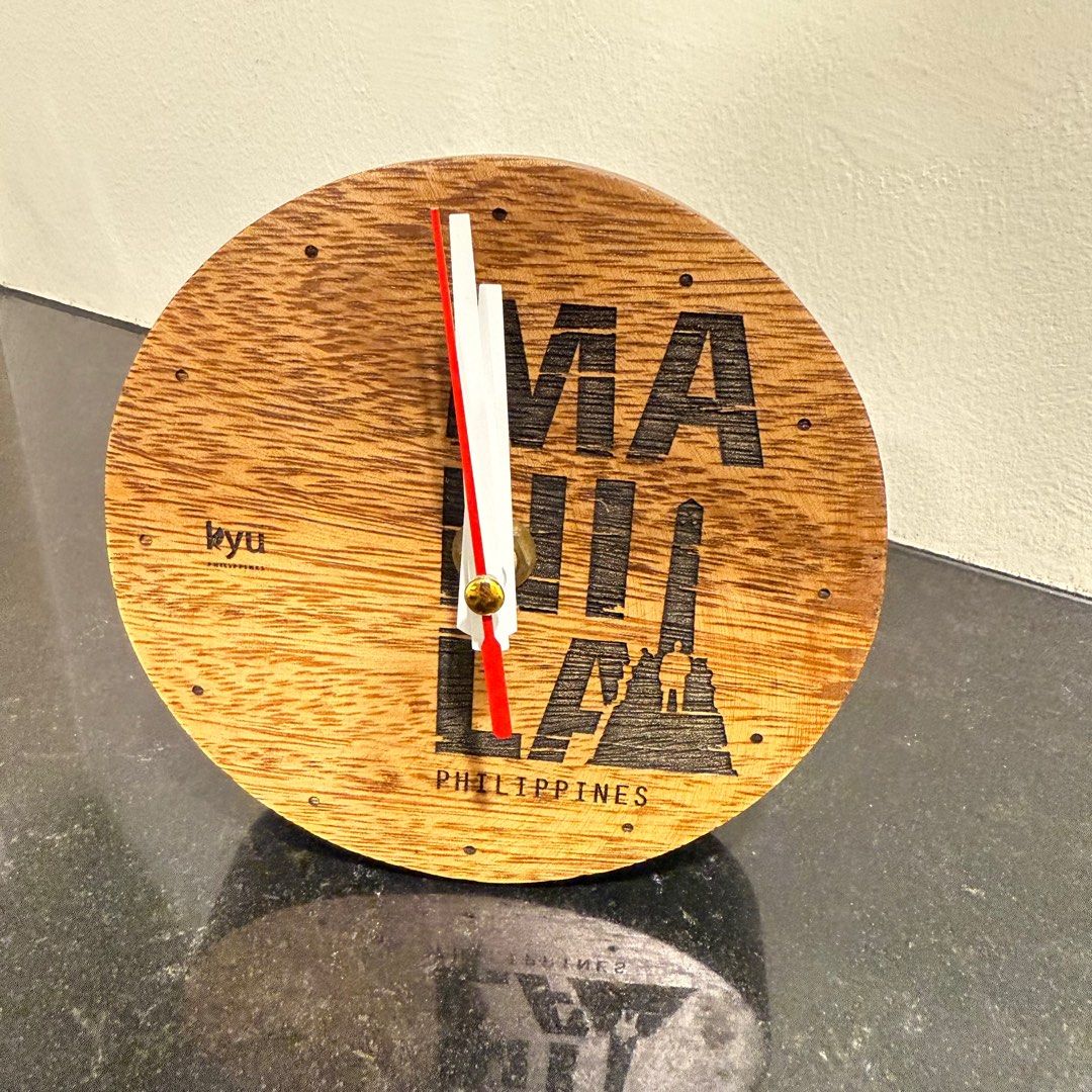 CNY clearance: Wooden clock