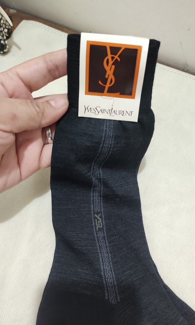 YSL Socks Size 25 or 9 (Category: Shoe inserts & accessories) located in Santa Cruz. Submitted by retroflash (Listing ID 1337429761, Image 3). Description: .