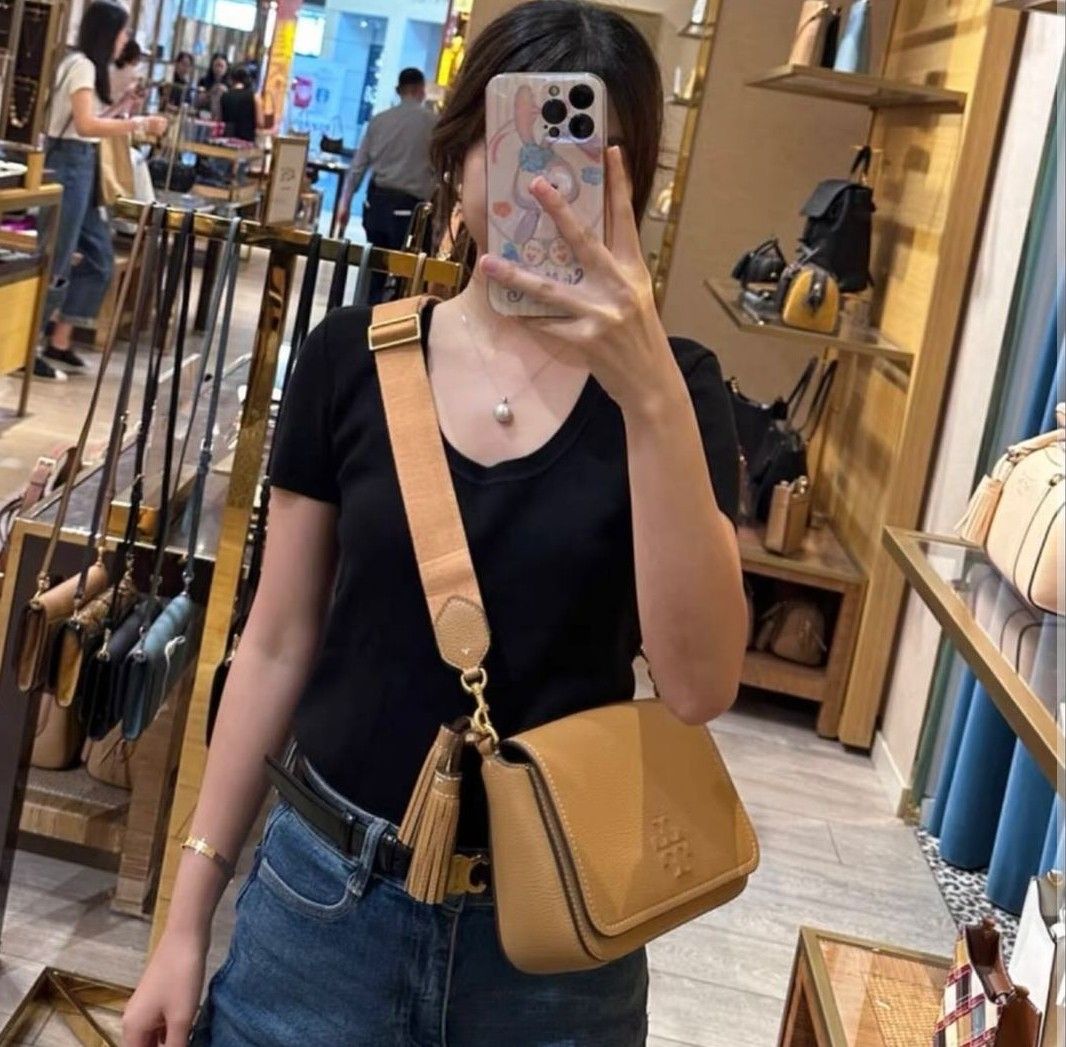 現貨‼️新款✨TORY BURCH THEA FLAP CROSSBODY 144688 Tory Burch新款
