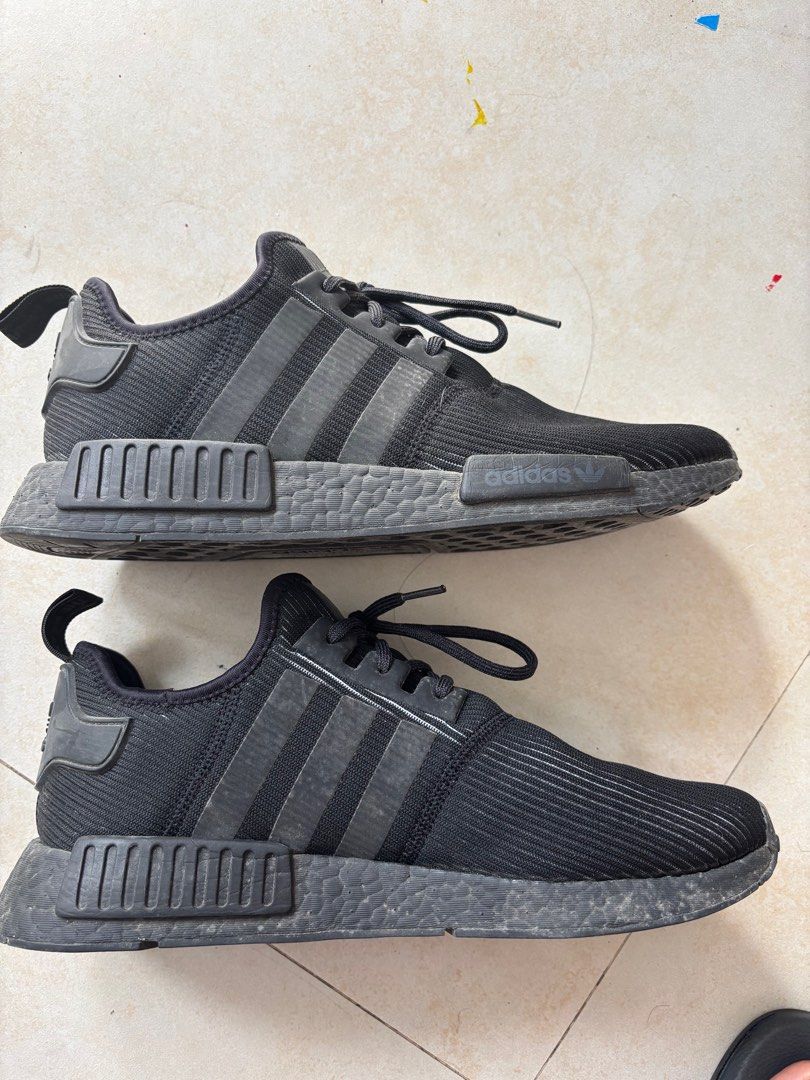 Nmd reflective triple black hot sale