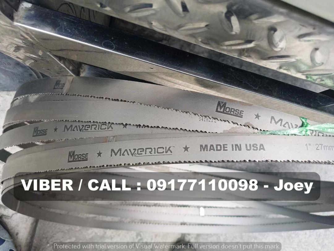 Bandsaw Blade for BS-912B (Category: Construction Tools & Equipment) located in Manila. Submitted by joeyroque09 (Listing ID 1337631569, Image 1). Description: .