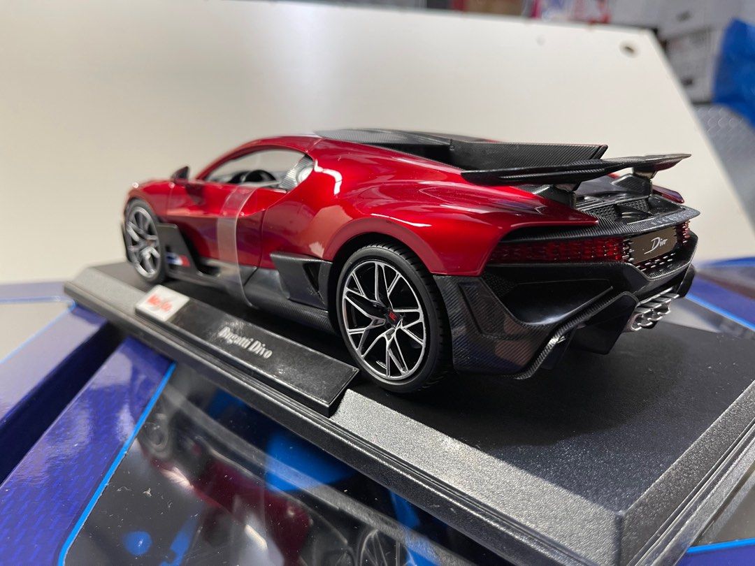 Bugatti Divo Red 1:18 Scale (Category: Vehicle & Diecast Models) located in San Juan City. Submitted by kriszy_coo (Listing ID 1337626279, Image 3). Description: Bought in the US. I have more available, message lang po kayo. .
