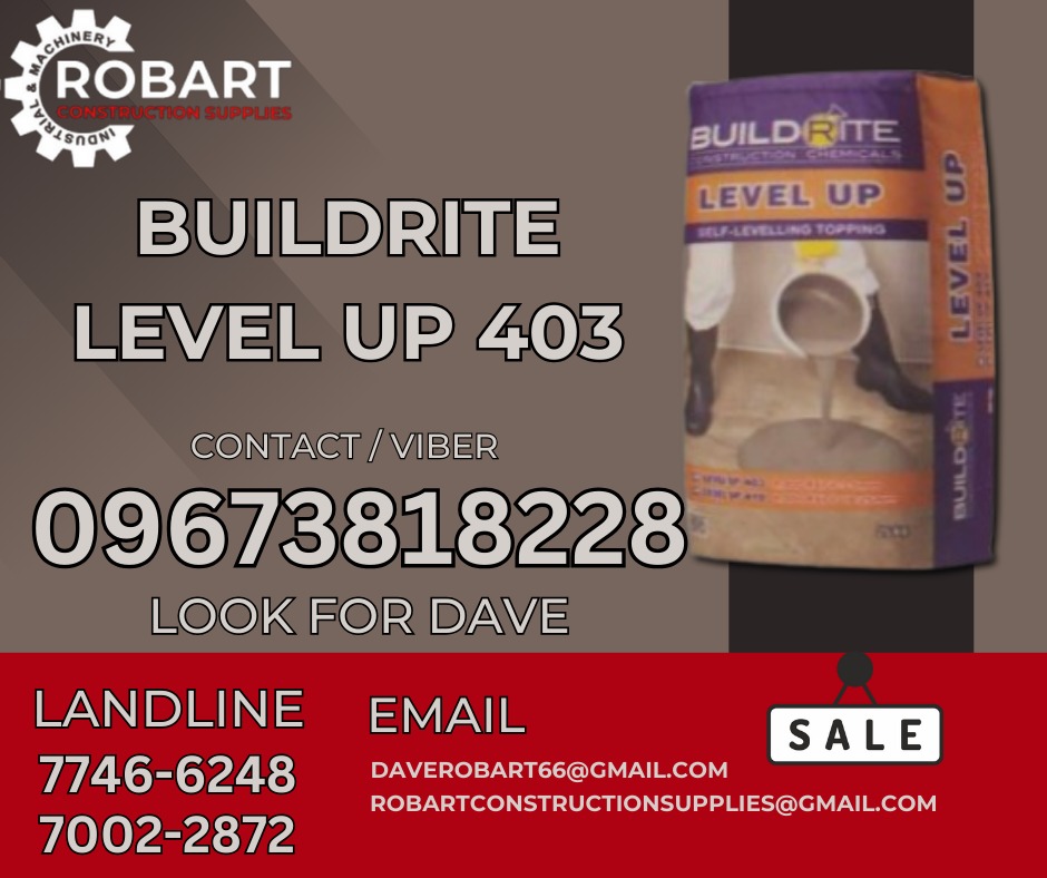 BUILDRITE LEVEL UP 403, Commercial & Industrial, Industrial Equipment ...