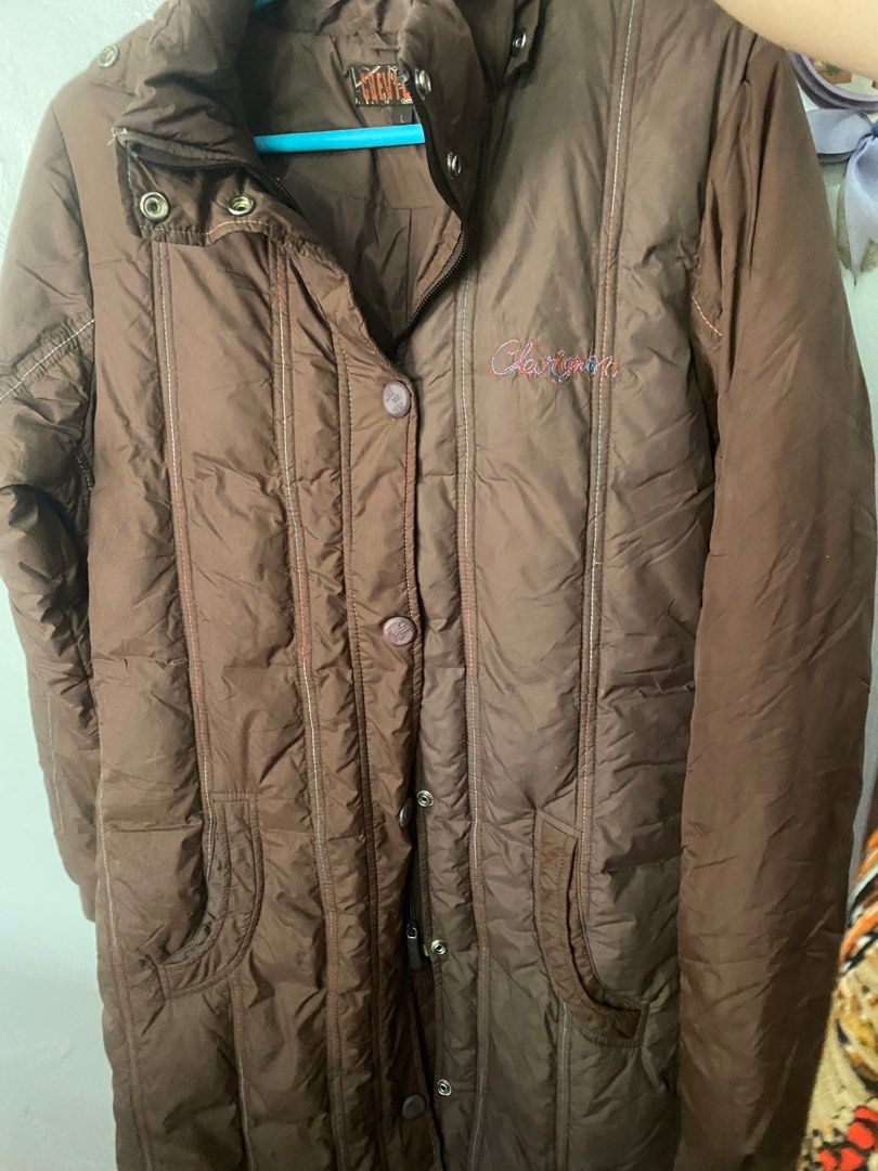 Chevignon puffer jacket (Category: Coats, Jackets and Outerwear) located in Legazpi City. Submitted by gift_huntt (Listing ID 1337596883, Image 3). Description: Chevignon Size large puffer jacket for women Half side of jacket is faded , it’s the style 34x18 Perfect for winter weather Product color image May slightly differ due to lighting.