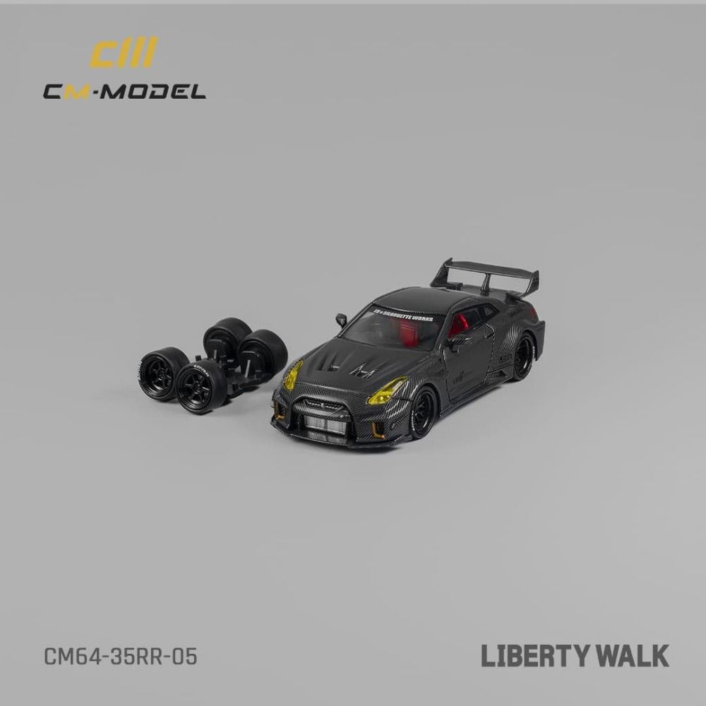CM Model 1/64 Scale Nissan LBWK GT-R R35 Super Silhouette 35GT-RR 3.0 ...