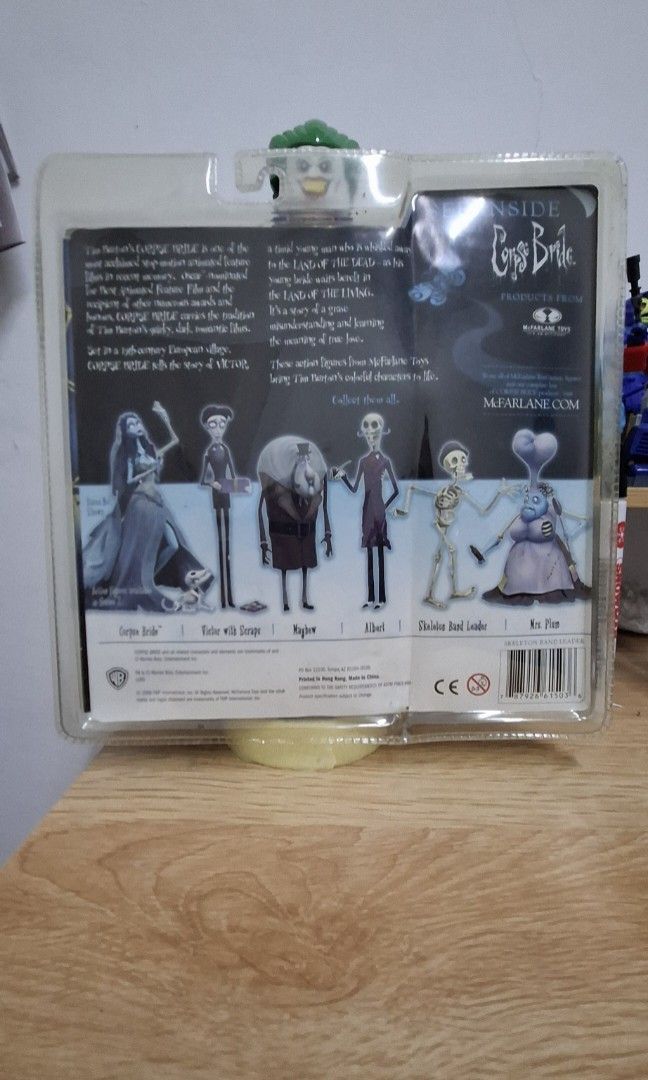 Corpse Bride Skeleton Band leader (Category: Western Merchandise) located in Makati City. Submitted by jetpiraterecords (Listing ID 1337735054, Image 2). Description: Corpse Bride price: 3500 location Paranaque pick up only.