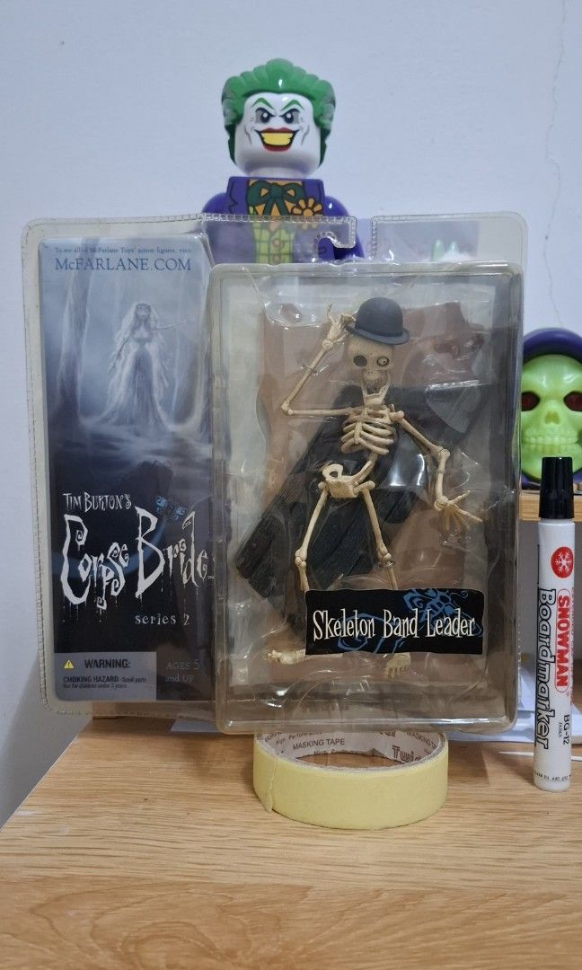 Corpse Bride Skeleton Band leader (Category: Western Merchandise) located in Makati City. Submitted by jetpiraterecords (Listing ID 1337735054, Image 1). Description: Corpse Bride price: 3500 location Paranaque pick up only.