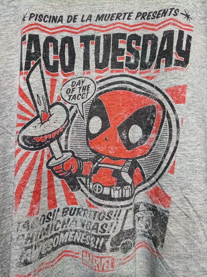 Deadpool Taco Tuesday Funko Pop T Shirt, Men's Fashion, Tops & Sets ...