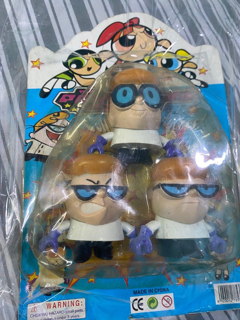 Dexter laboratory (Category: Vintage Collectibles) located in Makati City. Submitted by kr243toys (Listing ID 1337672738, Image 1). Description: Old stock / made in china Multiple items Makati/ taguig / eastwood.