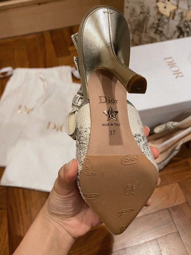 Dior Toile de Jouy J'Adior Slingback Pump, Luxury, Sneakers