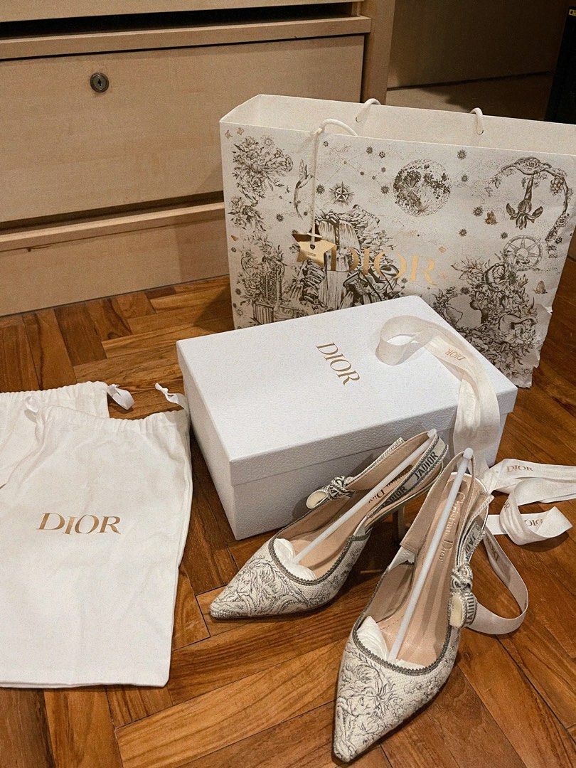 Dior Toile de Jouy J'Adior Slingback Pump, Luxury, Sneakers