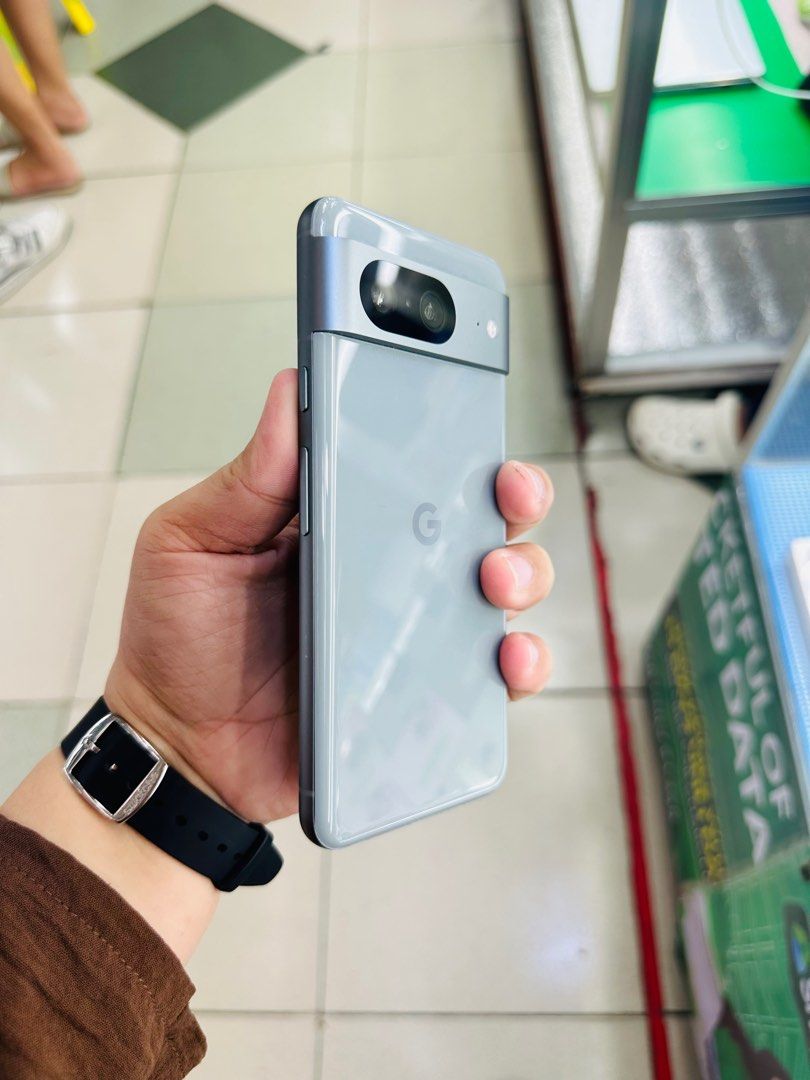 Google Pixel 8 128gb JP FU (Category: Google Pixel) located in San Juan City. Submitted by javedsgadgetshop (Listing ID 1337738081, Image 3). Description: OPEN FOR INSTALLMENT VIA CREDIT CARD/GGIVES/SPAY/BILLEASE & SWAP/TRADE-IN! BUY AND SELL! Quick Specs : Google Pixel 8 •128gb •JP Variant •Good batt health •Factory Unlock •95% Smoothness •No hidden issue | No Repaired •100% Authentic | Not Refurbished •w/ OEM Charger & store warranty ❣️ - seria