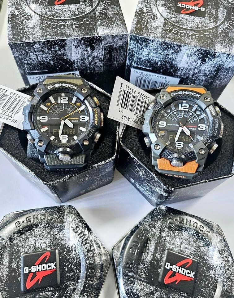 GShock Mudmaster GG-B100 (Category: Men's Watches) located in Manila. Submitted by annafinds (Listing ID 1337743537, Image 1). Description: NOW AVAILABLE 101% ORIGINAL GShock⌚ Mudmaster GG-B100 ₱17,999 ONLY free shipping 5x money back if fake Inclusion: Original coded tag Original coded box Manual and warranty Disclaimer: We are not affiliated with any of the brands featured in this page. Copyrights and registered trademarks are reserved to the b