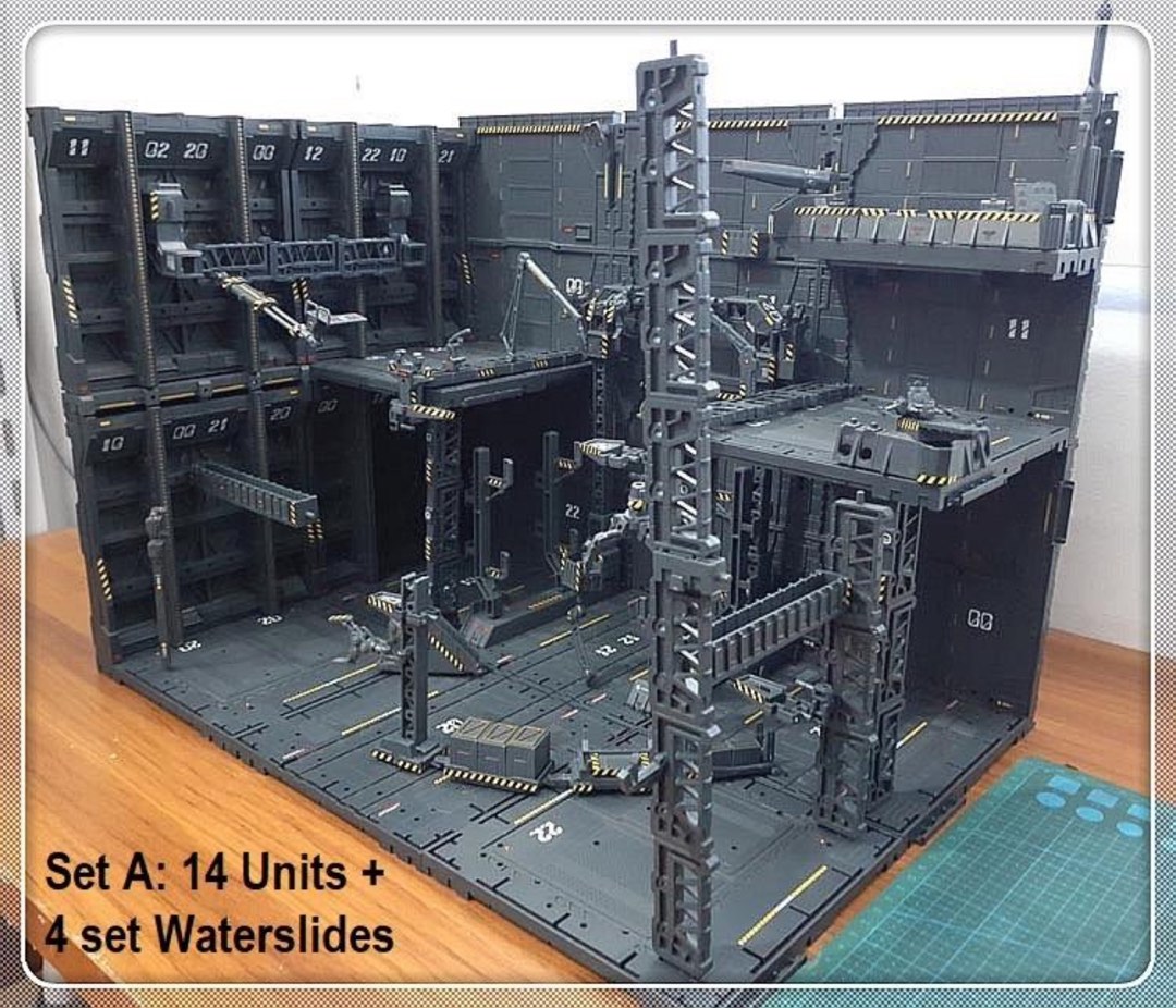 gundam_hanger_display_diorama_