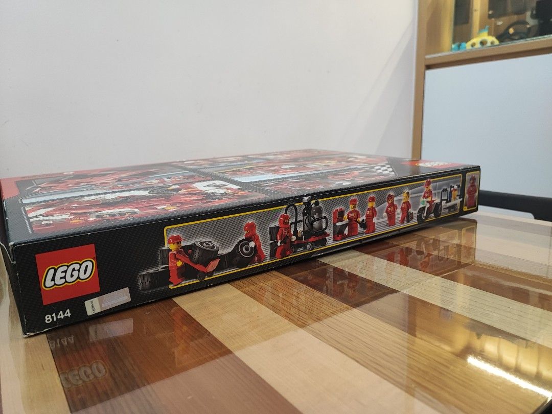 LEGO RACERS-8144 FERRARI 248 F1 TEAM MICHAEL SCHUMACHER EDITION, 興趣及遊戲 ...