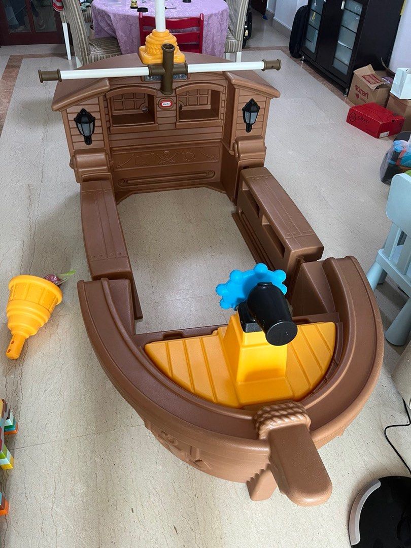 Little tikes pirate ship bed parts