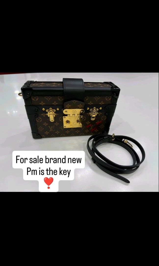 LV petit malle (Category: Luxury Bags & Wallets) located in Manila. Submitted by ryenne_leigh (Listing ID 1337663007, Image 1). Description: brand new RFS: need funds.